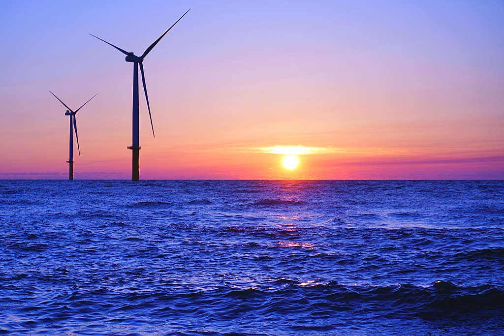 "Offshore wind farm" Foto: Wikimedia