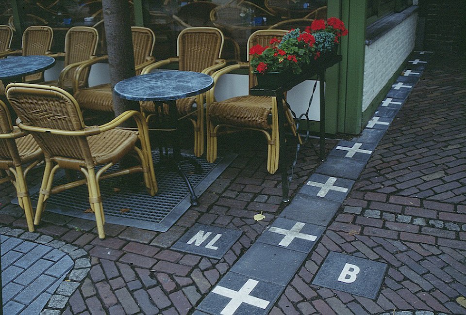 Granica između Holandije i Belgije. Foto: Wikimedia